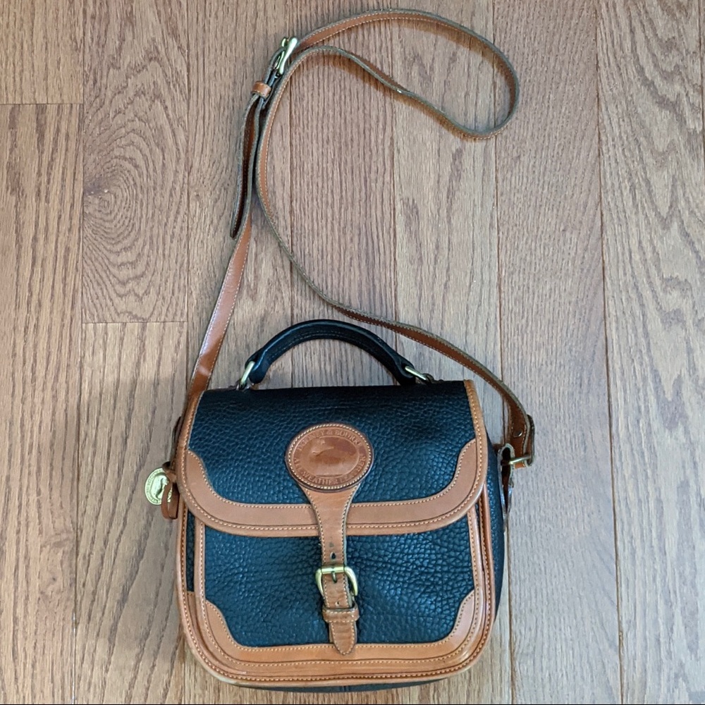 Dooney & Bourke All Weather Leather Vintage Surrey Carrier Crossbody Bag